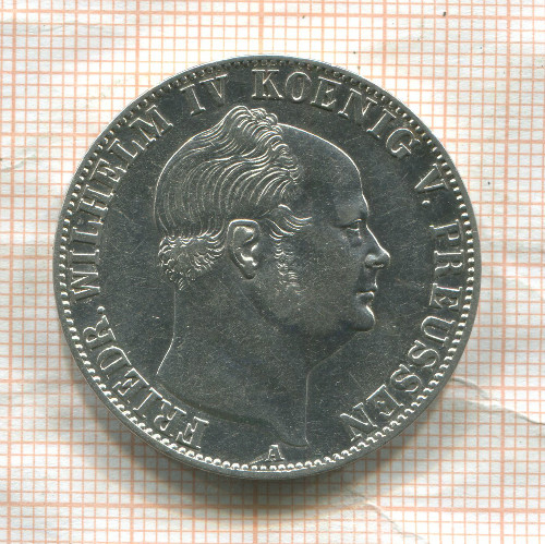 1 талер. Пруссия 1855г