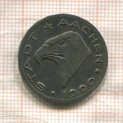 Нотгельд 50 пфеннигов. Германия. Ахен