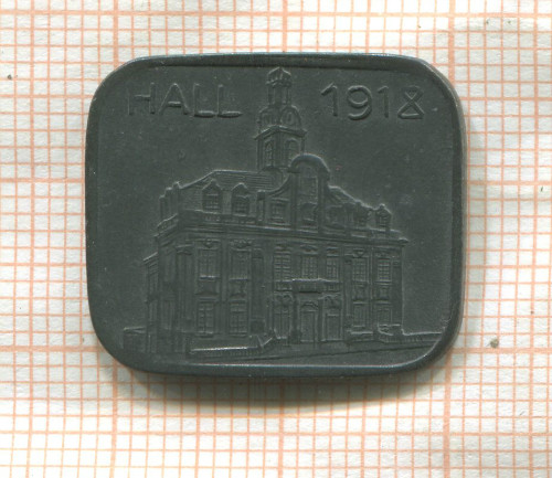 Нотгельд 50 пфеннигов. Германия. Халл