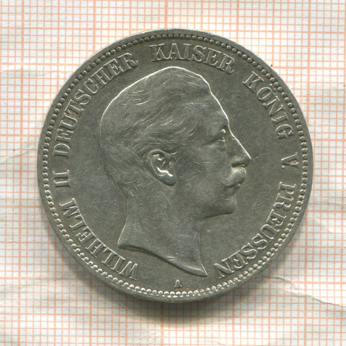 5 марок. Пруссия 1903г