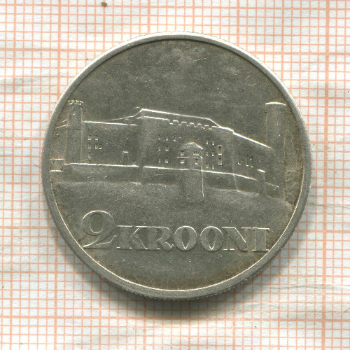 2 кроны. Эстония 1930г