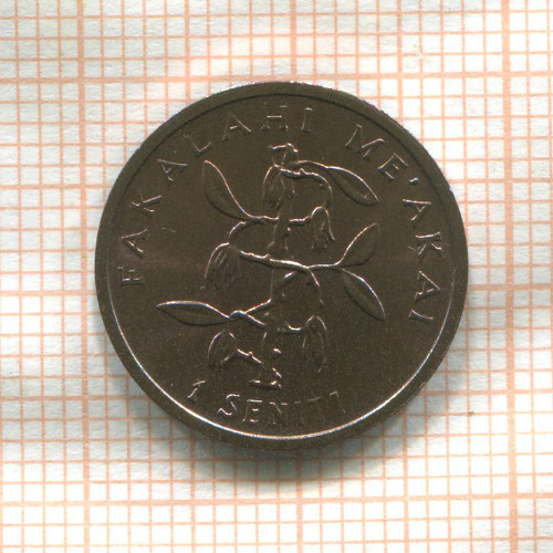 1 сенити. Тонга. F.A.O. 1981г