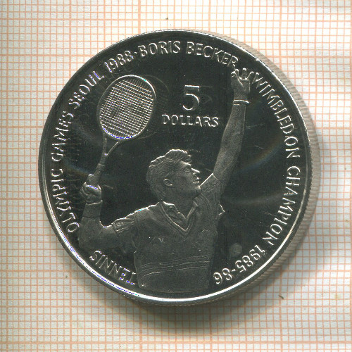 5 долларов. Ниуэ 1987г