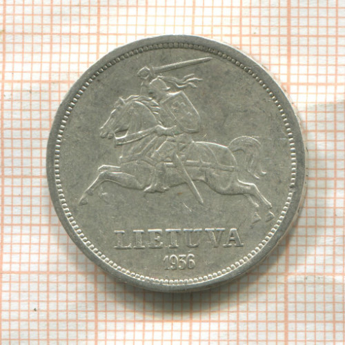 5 лит. Литва 1936г