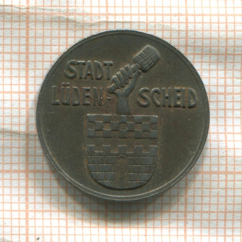 Нотгельд. 10 пфеннигов. Германия. Люденшайд