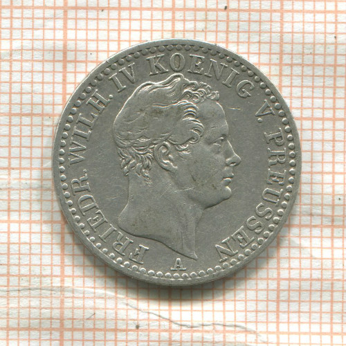 1/6 талера. Пруссия 1843г