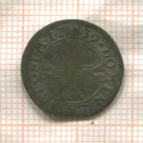 Блуцгер. Швейцария. Граубюнден 1739г