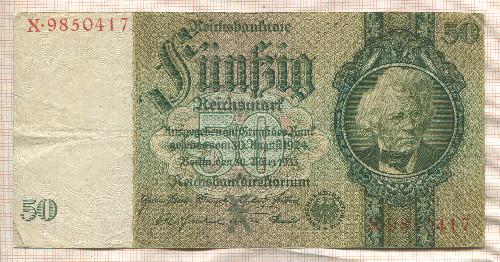 50 марок. Германия 1933г
