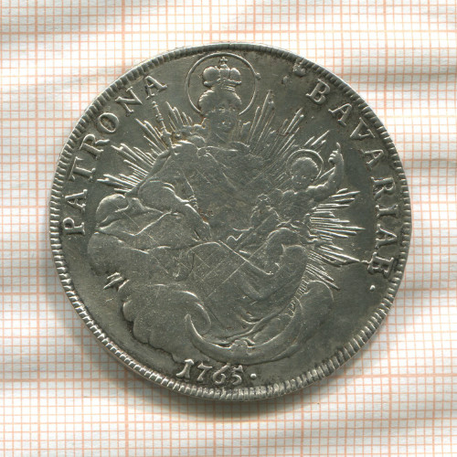 1 талер. Бавария 1765г