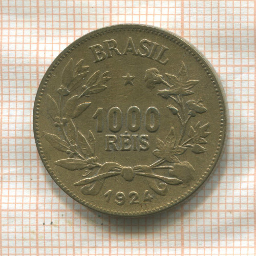1000 рейс. Бразилия 1924г
