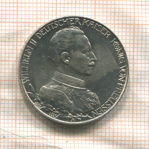 2 марки. Пруссия 1913г