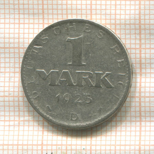 1 марка. Германия 1925г