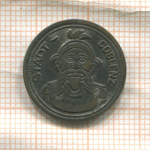 Нотгельд. 10 пфеннигов. Германия. Кобленц