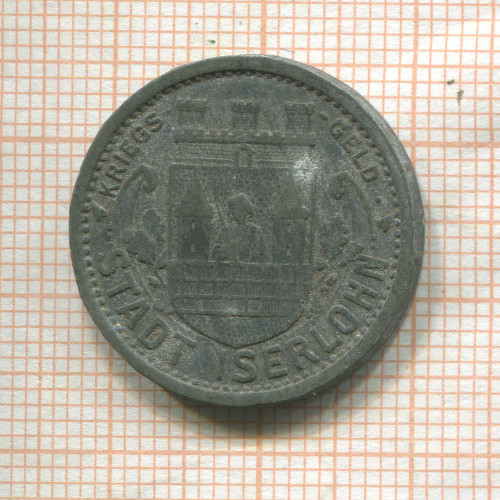 Нотгельд 50 пфеннигов. Германия. Изерлон