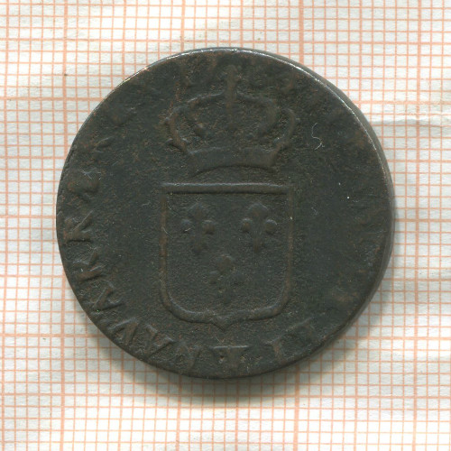 1 соль. Франция 1784г