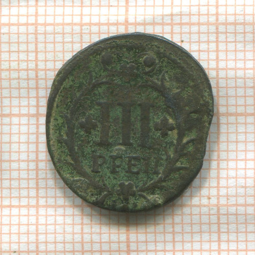 3 пфеннига. Хамм 1739г