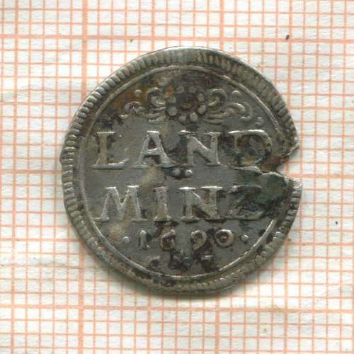 10 пфеннигов. Бавария 1690г