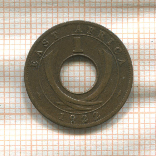 1 цент. Восточная Африка 1922г