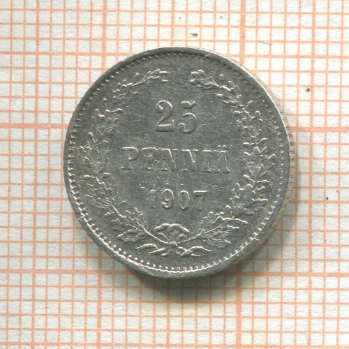 25 пенни (деформация) 1907г