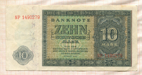 10 марок. Германия 1948г