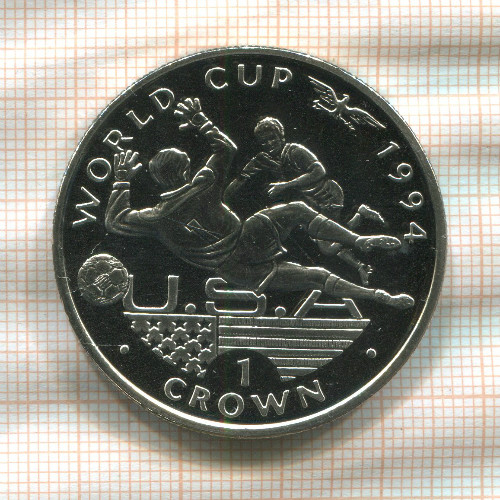 1 крона. Гибралтар 1994г