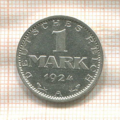 1 марка. Германия 1924г