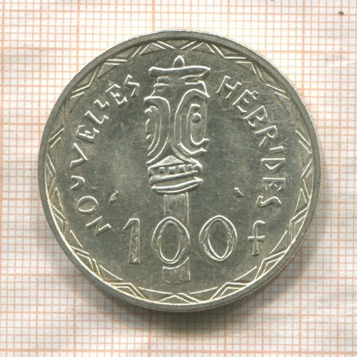 100 франков. Франция 1966г