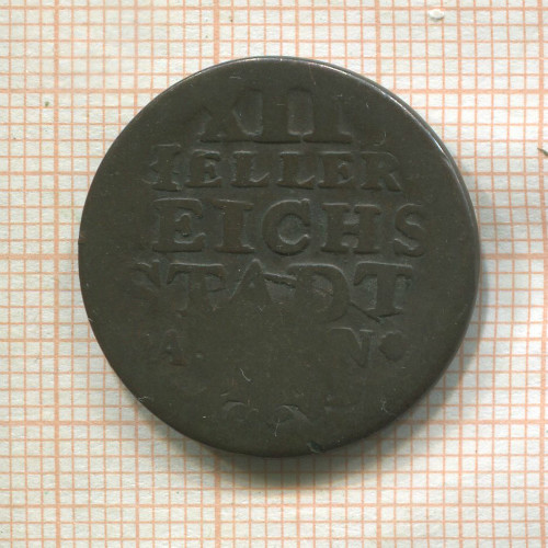 1 геллер. Ахен 1769 ?г