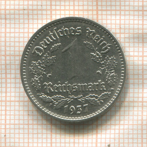 1 марка. Германия 1937г