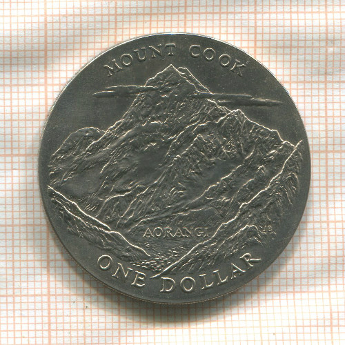 1 доллар. Новая Зеландия 1970г