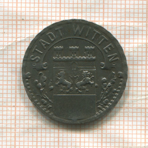 Нотгельд 50 пфеннигов. Германия. Виттен