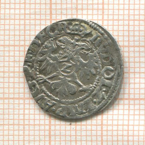 2 крейцера. Пфальц-Цвайбрюккен. Иоганн I 1569-1604 гг.