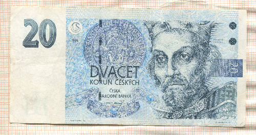 20 крон. Чехия 1994г