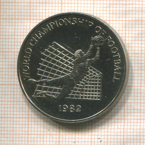 1 доллар. Ямайка 1982г