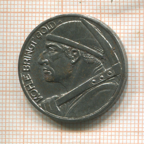 Нотгельд. 1/2 марки. Германия. Дюрен