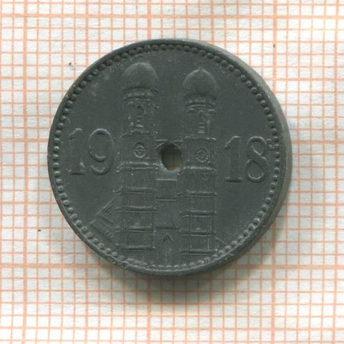 Нотгельд. 15 пфеннигов. Германия. Мюнхен