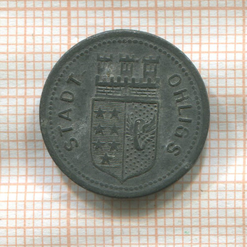 Нотгельд. 5 пфеннигов. Германия. Олигс