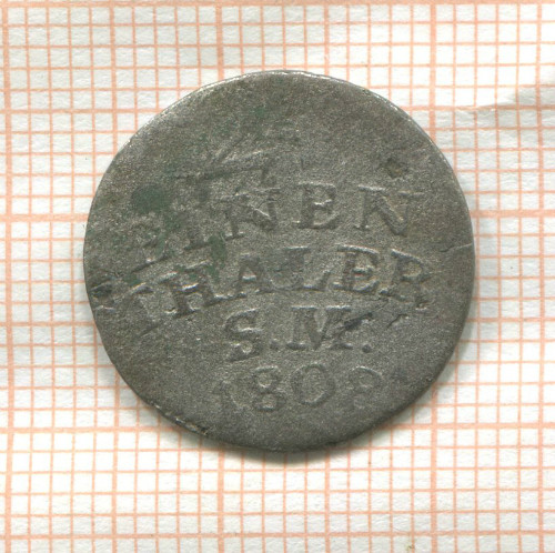 1/12 талера. Саксен-Ваймар-Эйзенах 1808г