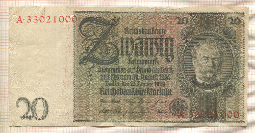20 марок. Германия 1929г