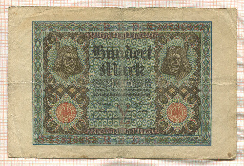 100 марок. Германия 1920г