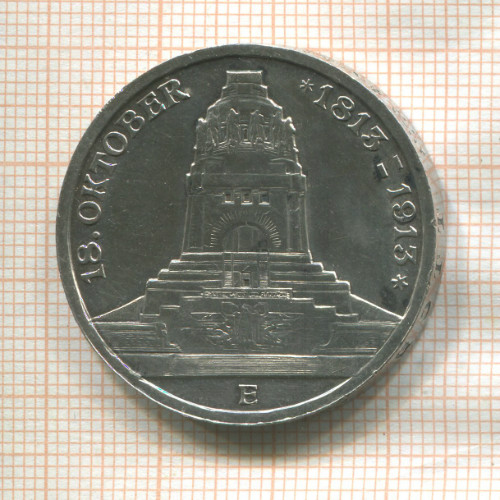 3 марки. Саксония 1913г