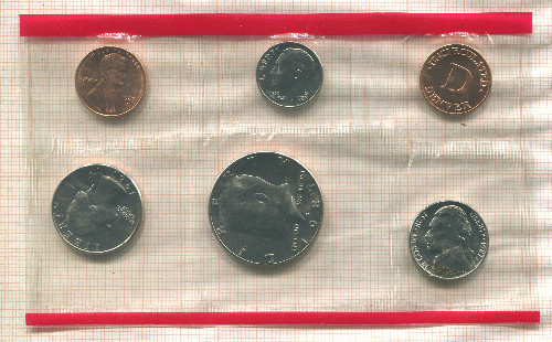 Набор монет США 1987г