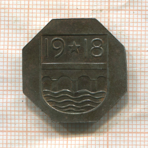 Нотгельд. 10 пфеннигов. Германия. Марктхайденфельд