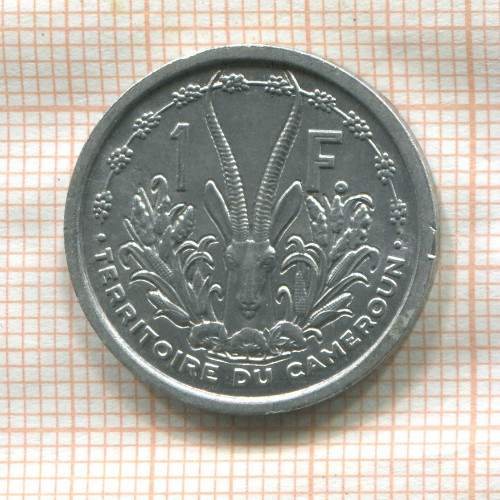1 франк. Камерун 1948г