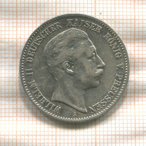2 марки. Пруссия 1899г