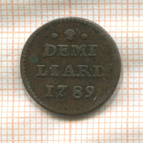 1/2 лиарда. Люксембург 1789г