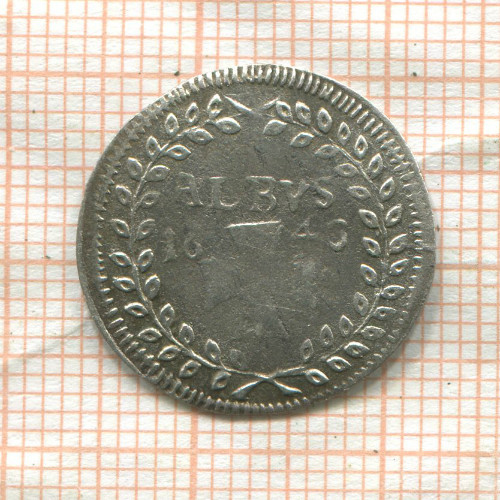 1 альбус. Франкфурт 1640г