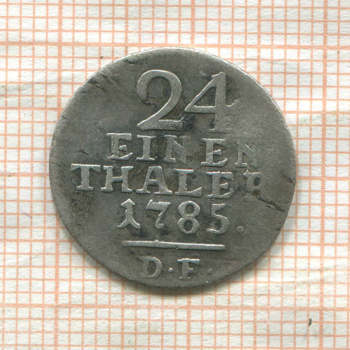 1/24 талера. Гессен-Кассель 1785г