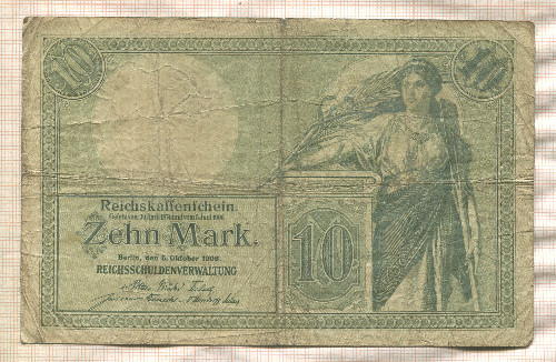 10 марок. Германия 1906г