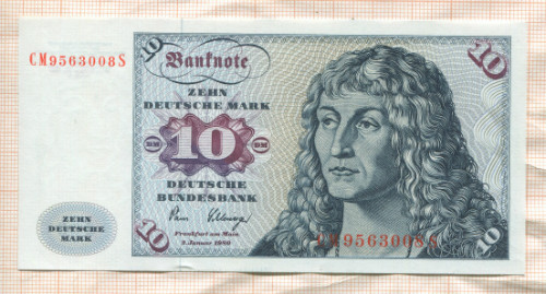 10 марок. Германия 1980г